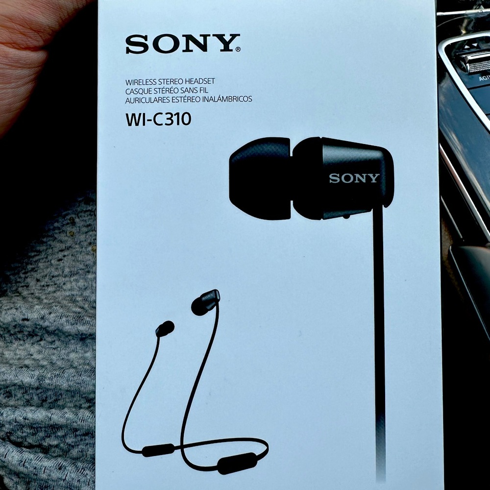 Sony headphones WI-C310